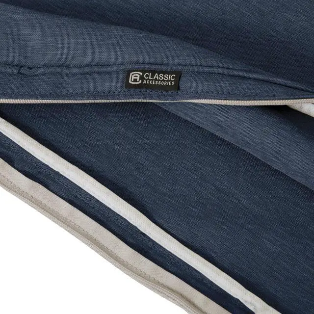 Alt view image 6 of 9 - New Bench Cushion Combo Indigo Set - 42x18x3 - Classic# 62-014-INDIGO-EC