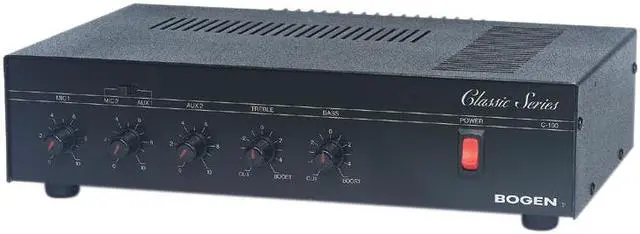 Main image of Bogen BG-C100 Classic Series Public Address Amplifier - 100W