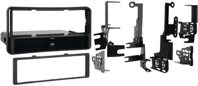 Alt view image 5 of 9 - Metra 99-8206 Installation Kit METRA Vehicle Mount for Radio - ABS Plastic - Black