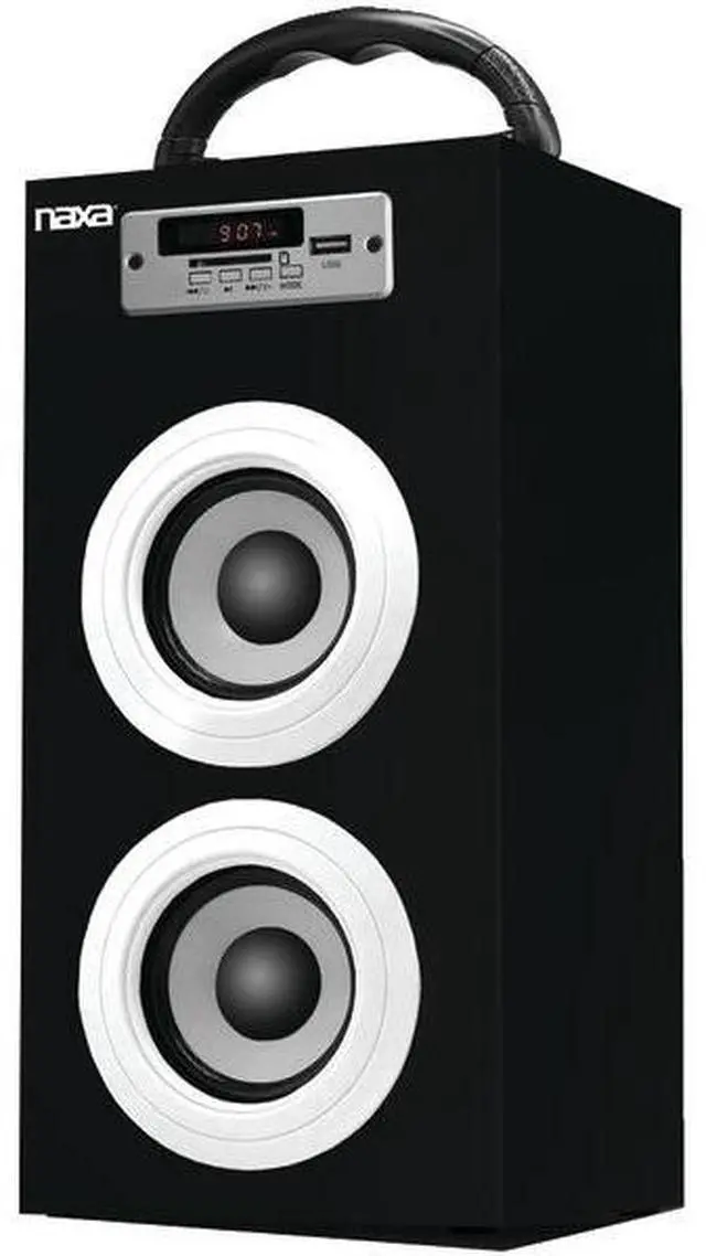 Alt view image 2 of 4 - Naxa Nas3040 Bluetooth Portable Speaker With Fm Radio & USB Input