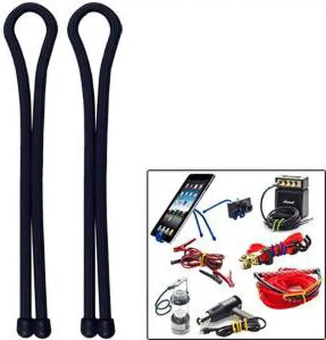 Alt view image 6 of 20 - Nite Ize GT18-2PK-01 Gear Tie 18" Twist Tie