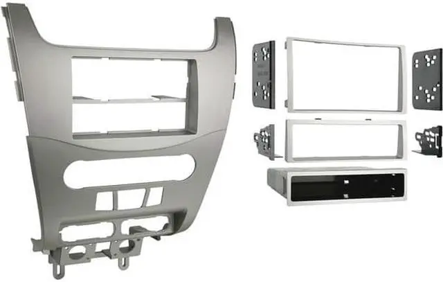 Alt view image 2 of 6 - Metra 99-5816 Vehicle Radio Mount for 2008-UP FORD FOCUS DIN/DDIN ABS Plastic - Silver