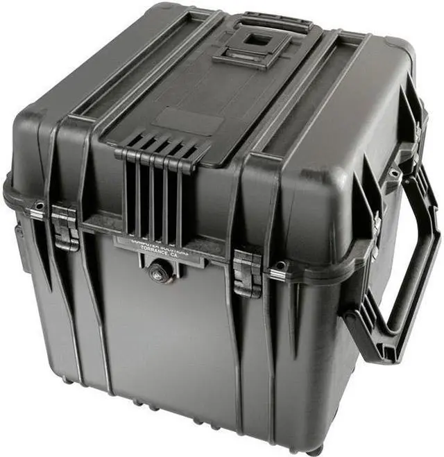 Alt view image 5 of 12 - PELICAN 0340-000-110 Black 0340 18" Cube Case with Foam