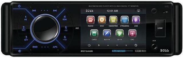 Main image of BOSS AUDIO BV7348B 3.2" Single-DIN In-Dash DVD Receiver (With Bluetooth(R))
