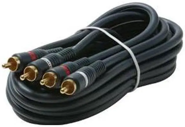 Alt view image 2 of 2 - 6' 2RCA-2RCA Plugs Python Gold