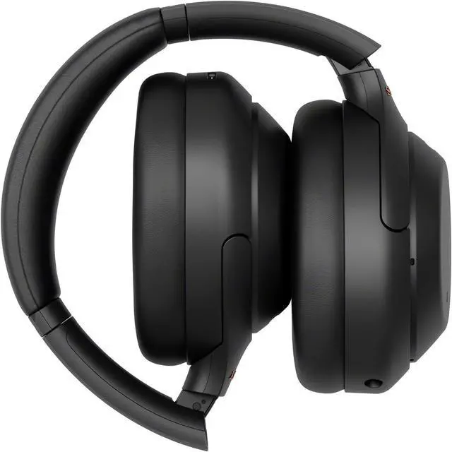 Alt view image 6 of 10 - Sony WH-1000XM4 Wireless Noise-Cancelling Over-the-Ear Headphones - Black