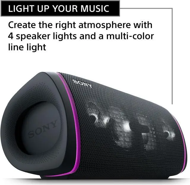 Alt view image 7 of 11 - Sony SRSXB43/B EXTRA BASS Portable Wireless Bluetooth Speaker