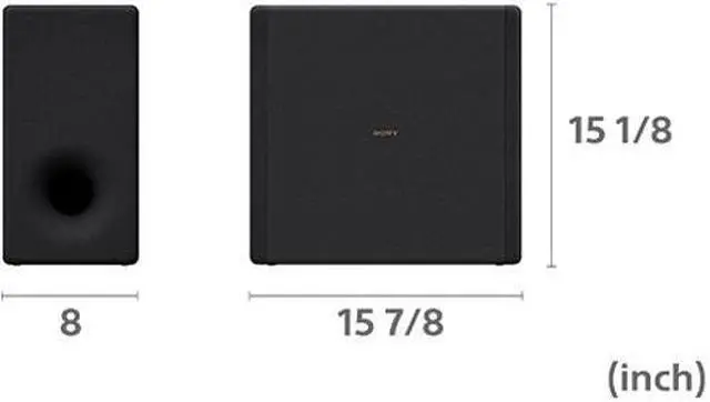 Alt view image 7 of 11 - Sony SA-SW3 Wireless Subwoofer for HT-A9/A7000/A5000