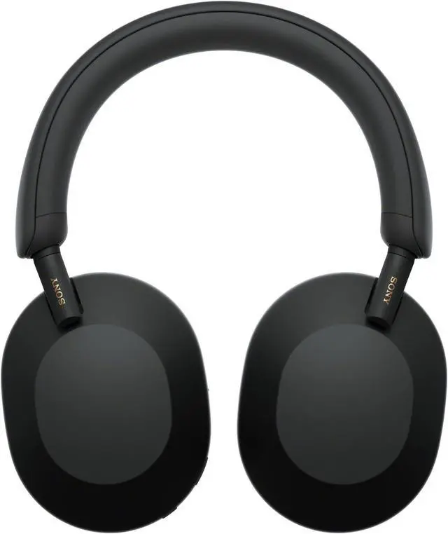 Alt view image 4 of 20 - Sony WH-1000XM5/B Wireless Industry Leading Noise Canceling Bluetooth Headphones (Black)