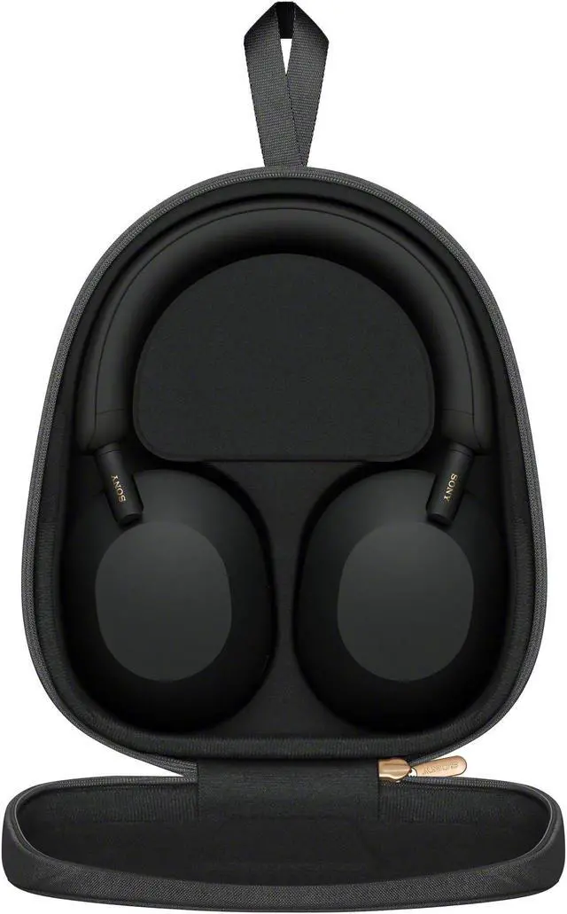 Alt view image 7 of 20 - Sony WH-1000XM5/B Wireless Industry Leading Noise Canceling Bluetooth Headphones (Black)