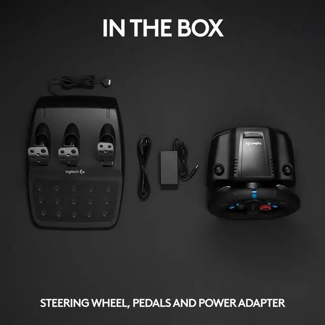Alt view image 10 of 10 - Logitech G29 Driving Force Racing Wheel For Playstation 3 And Playstation 4 - Cable - USBPlayStation 3, PlayStation 4, PC - Force Feedback - Black