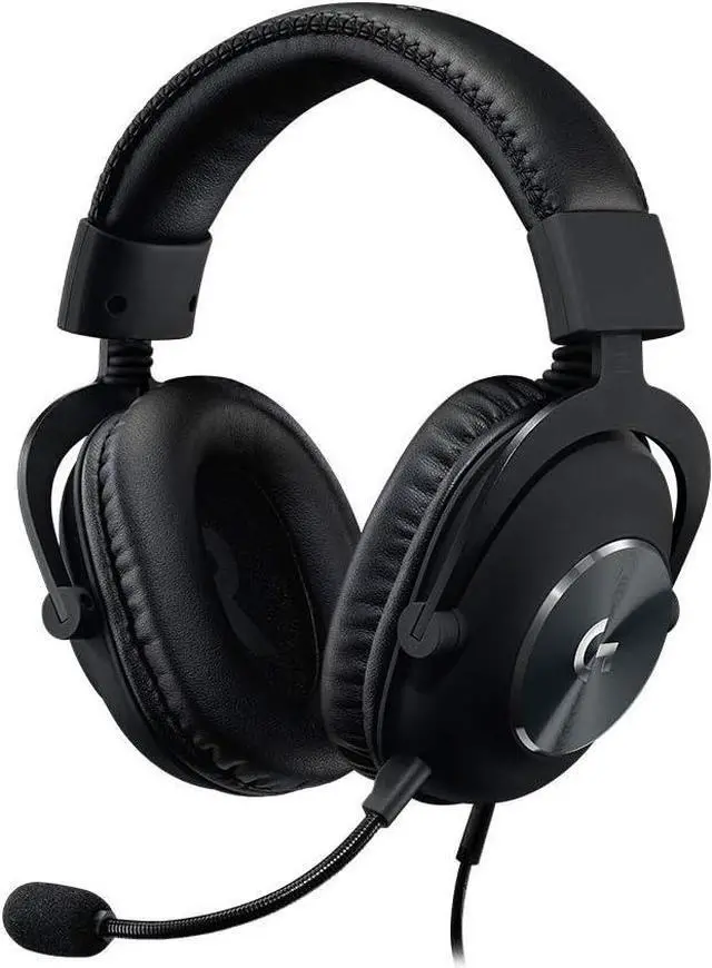 Alt view image 15 of 16 - Logitech G PRO X USB Wired Virtual 7.1 Surround Sound DTS Headphone X 2.0 Gaming Over-the-Ear Headset with Blue VO!CE for Windows 981-000817 - Black