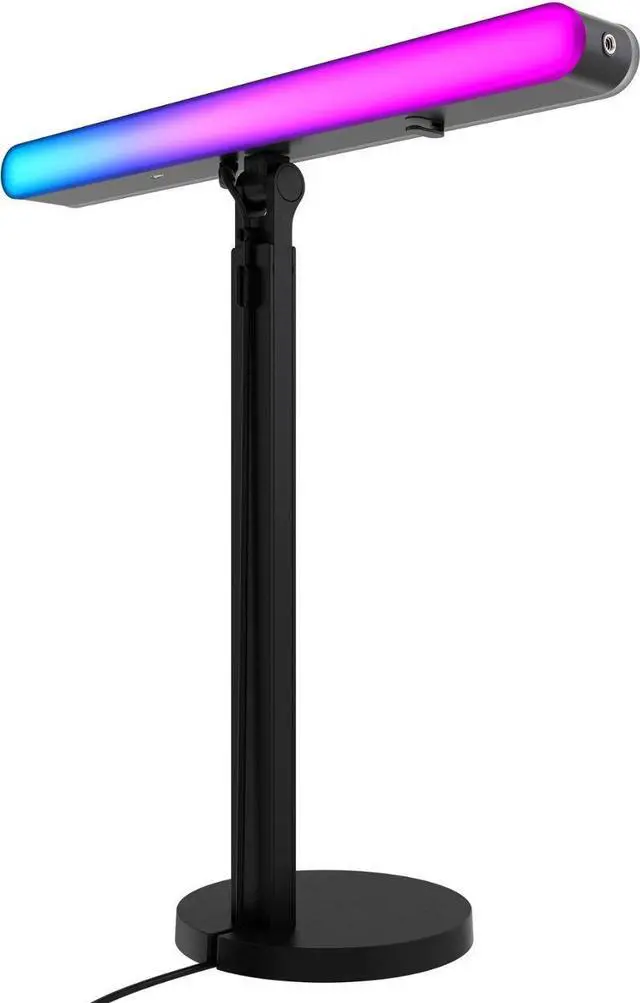 Alt view image 2 of 2 - Logitech G Litra Beam LX Dual-Sided RGB Streaming Key light - LED Bulb - Bluetooth, USB Powered, Color Temperature Setting, Adjustable Brightness - 400 lm Lumens - Desk Mountable - for Room