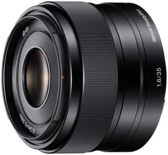 Alt view image 4 of 6 - Sony SEL-35F18 - 35 mm - f/1.8 - Fixed Focal Length Lens for E-mount - 49 mm Attachment - 0.15x MagnificationOptical IS - 2.5"Diameter