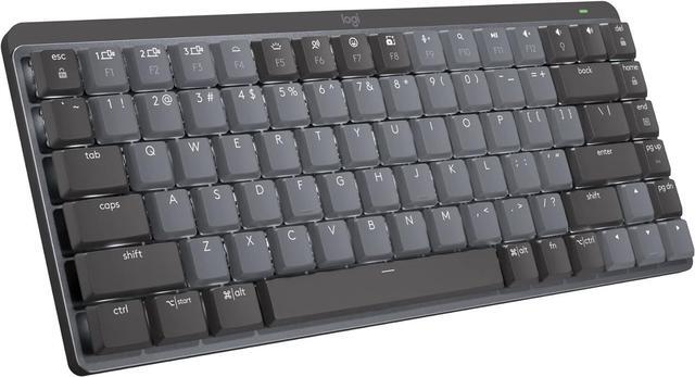 Main image of Logitech MX Mechanical Mini Wireless Illuminated Keyboard, Tactile Quiet Switches