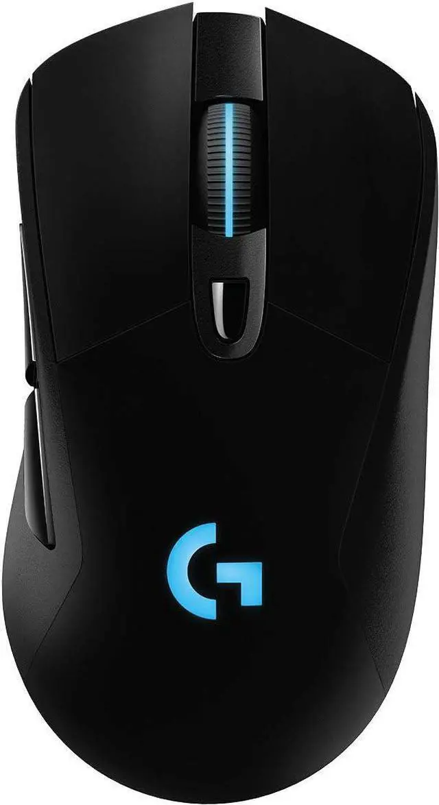 Alt view image 8 of 8 - Logitech G703 Lightspeed Wireless Optical Gaming Mouse 910-005638 with Hero 25K Sensor, Supports PowerPlay & Lightsync RGB Lighting - Black