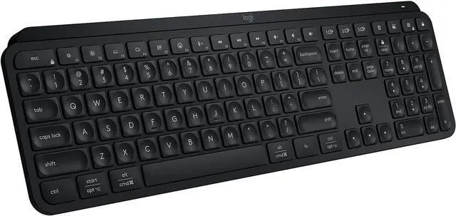 Alt view image 2 of 2 - Logitech Keyboard - Wireless Connectivity - Bluetooth - USB Type C Interface - PC, Mac - Black