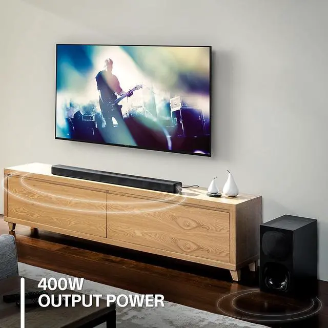 Alt view image 7 of 10 - Sony HT-G700 3.1-Channel Soundbar with Wireless Subwoofer -Dolby Atmos - DTS:X - Bluetooth 5.0 - 400 Watts - ARC - HDMI - Black