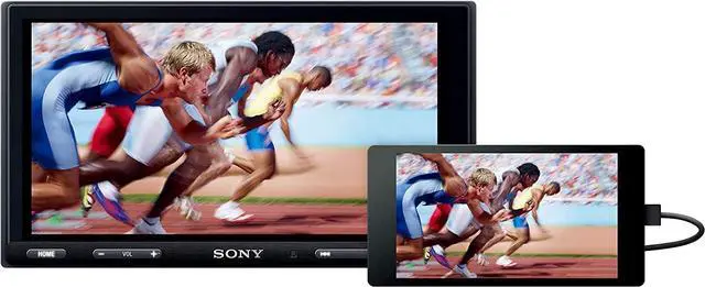 Alt view image 4 of 4 - Sony XAVAX5500 6.95" (17.6cm) BLUETOOTH Media Receiver with Weblink Cast