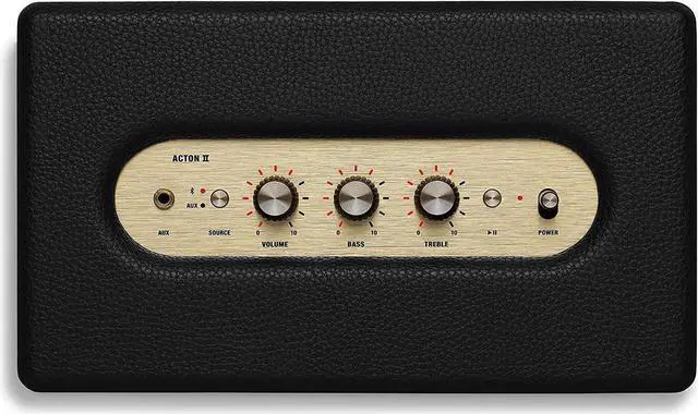 Alt view image 10 of 13 - Marshall Acton II Wireless Bluetooth Speaker - Black