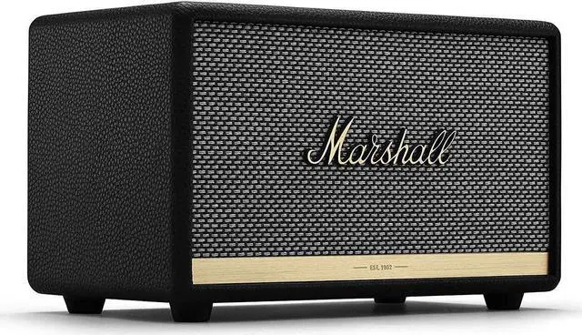 Alt view image 13 of 13 - Marshall Acton II Wireless Bluetooth Speaker - Black