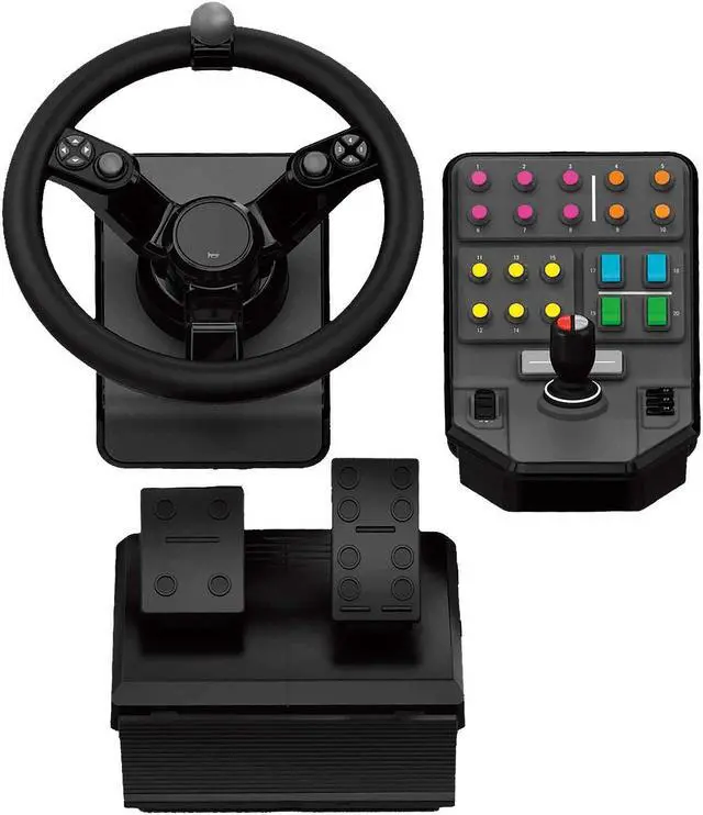 Alt view image 2 of 4 - Logitech G Farm Simulator Heavy Equipment Bundle for PC/PS4
