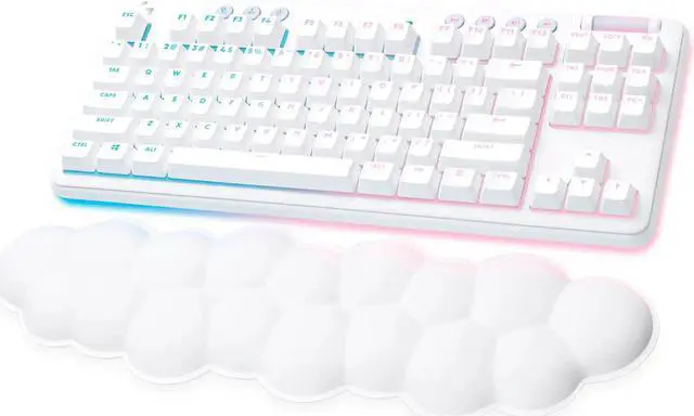 Alt view image 2 of 2 - Logitech G715 Gaming Keyboard - Wireless Connectivity - Bluetooth - RGB LED - 87 Key Volume Control Hot Key(s) - PC, Mac - Mechanical Keyswitch