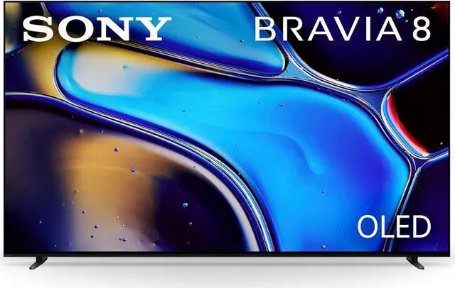 Main image of Sony - 77" Class BRAVIA 8 OLED 4K UHD Smart Google TV