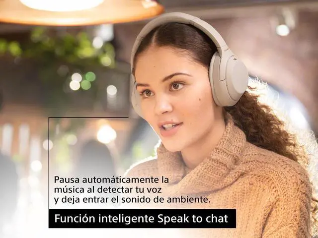 Alt view image 3 of 7 - Sony WH-1000XM4 Wireless Noise-Cancelling Over-the-Ear Headphones - Silver