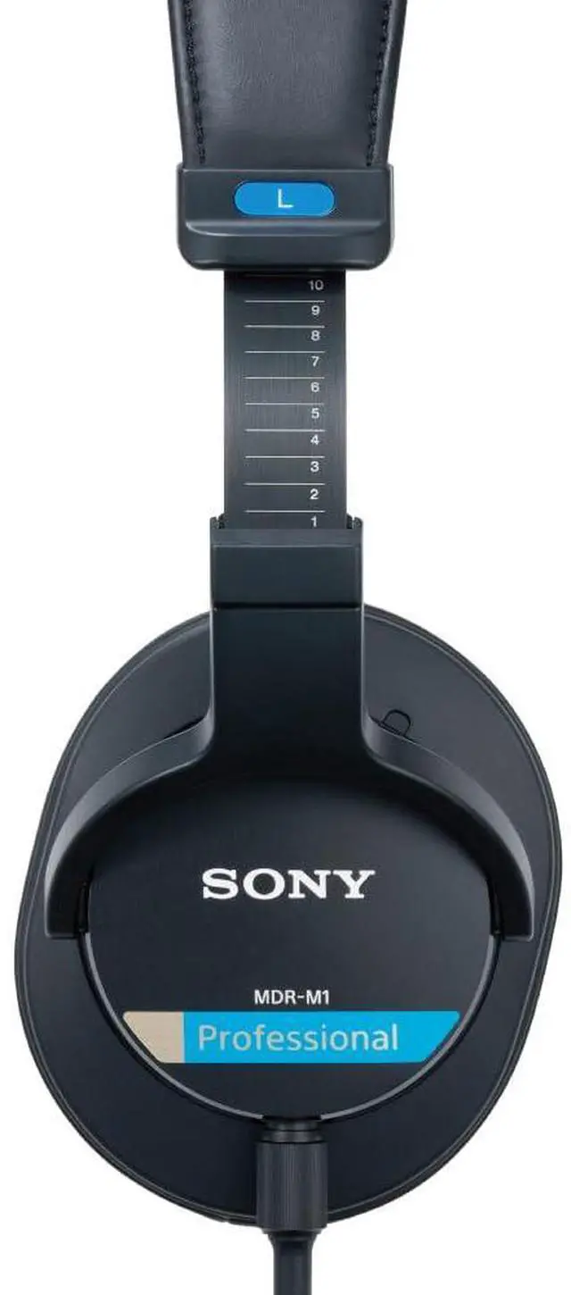 Alt view image 7 of 7 - MDR-M1 Professional Reference Closed Monitor Headphones