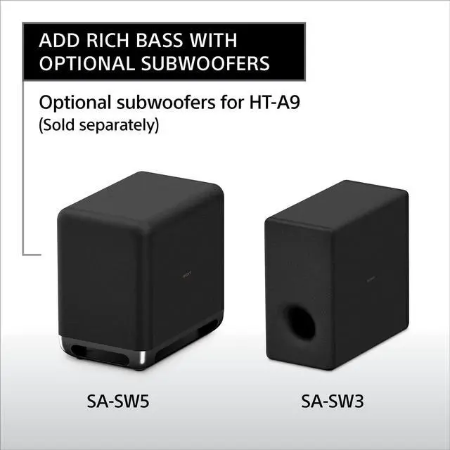 Alt view image 5 of 7 - SONY HTA9 Home Theater