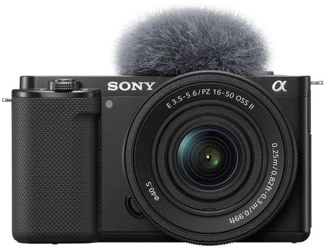 Alt view image 3 of 6 - SONY ZVE10KB Interchangeable Lens Camera
