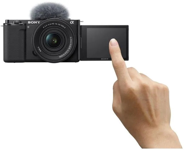 Alt view image 4 of 6 - SONY ZVE10KB Interchangeable Lens Camera