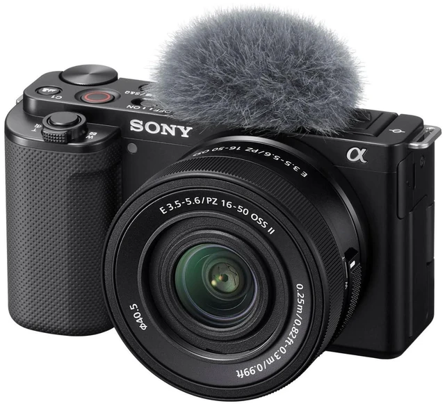 Alt view image 2 of 6 - SONY ZVE10KB Interchangeable Lens Camera