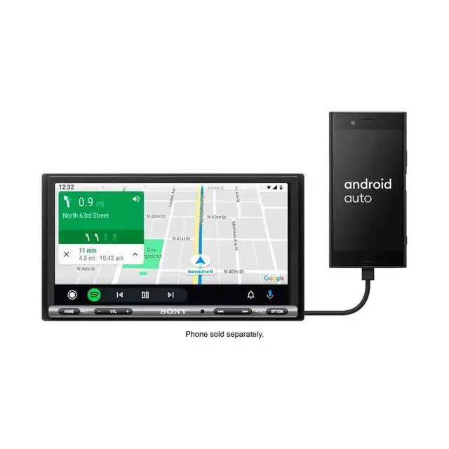 Alt view image 4 of 6 - SONY XAVAX3250 Mobile Electronics