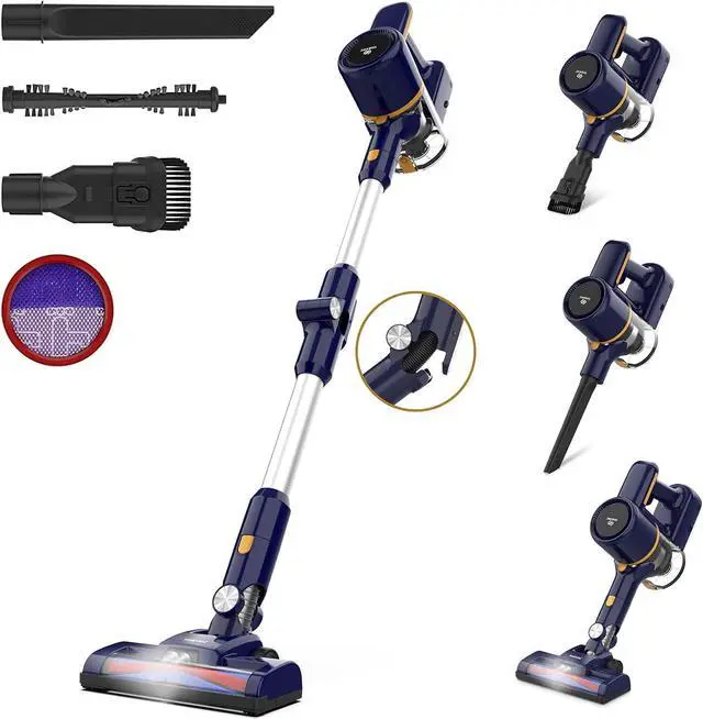 Main image of Tasvac N7 Blue Vacuum Cleaner 1.2l Wireless 250w