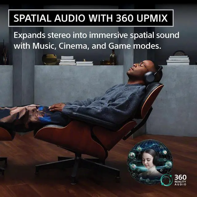 Alt view image 4 of 7 - SONY WH1000XX/B Headphones