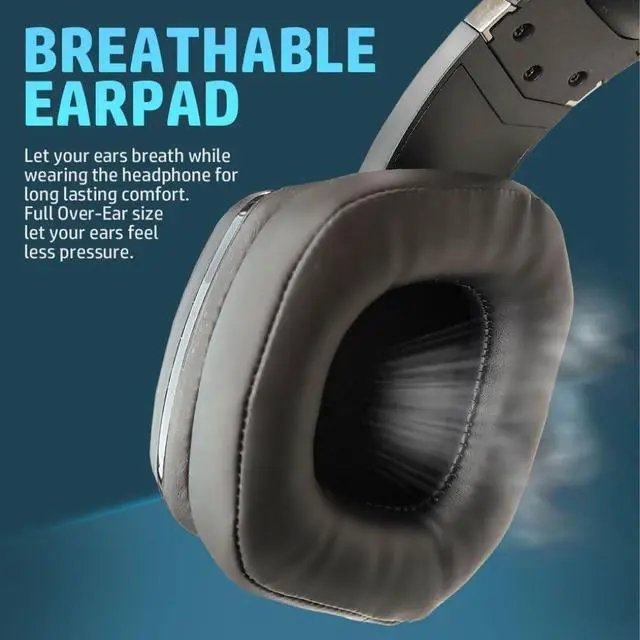 Alt view image 5 of 7 - HP H320 USB 3.5mm Wired 7.1 Surround Sound Over Ear Gaming Headset Mic