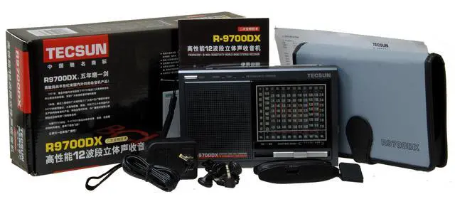 Alt view image 5 of 6 - tecsun r9700dx 12band dual conversion am/fm shortwave radio