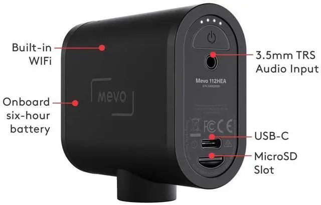 Alt view image 7 of 7 - MEVO START 3-PACK-BLACK-WiFi/BT 961-000500