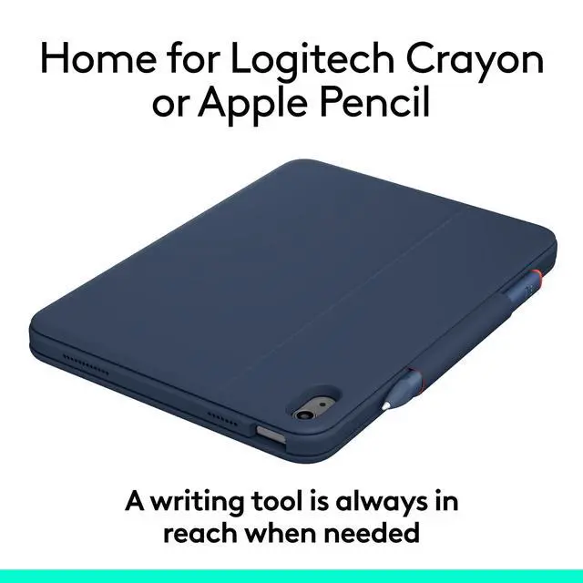 Alt view image 6 of 6 - Logitech Rugged Combo 4 Keyboard Case for iPad
