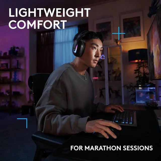 Alt view image 6 of 7 - G522 LIGHTSPEED Wireless Gaming Headset