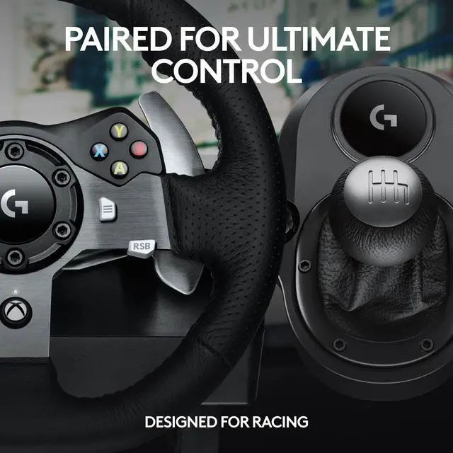 Alt view image 2 of 7 - Logitech G920 Wheel and Shifter Bundle for XBOX
