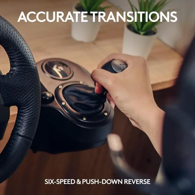 Alt view image 6 of 7 - Logitech G920 Wheel and Shifter Bundle for XBOX