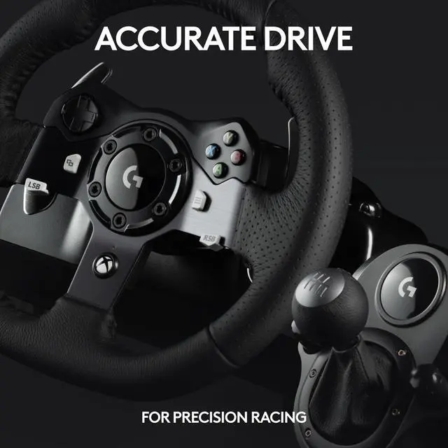 Alt view image 3 of 7 - Logitech G920 Wheel and Shifter Bundle for XBOX