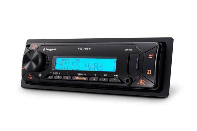 Alt view image 3 of 7 - Sony DSXM80 BT 100W Marine