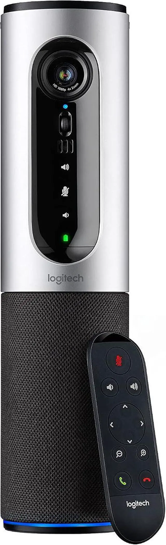 Alt view image 2 of 2 - Logitech ConferenceCam Connect Video Conferencing Camera - Silver - USB - 1 Pack(s) - 1920 x 1080 Video - Auto-focus - 4x Digital Zoom - Microphone - Wireless LAN - Computer