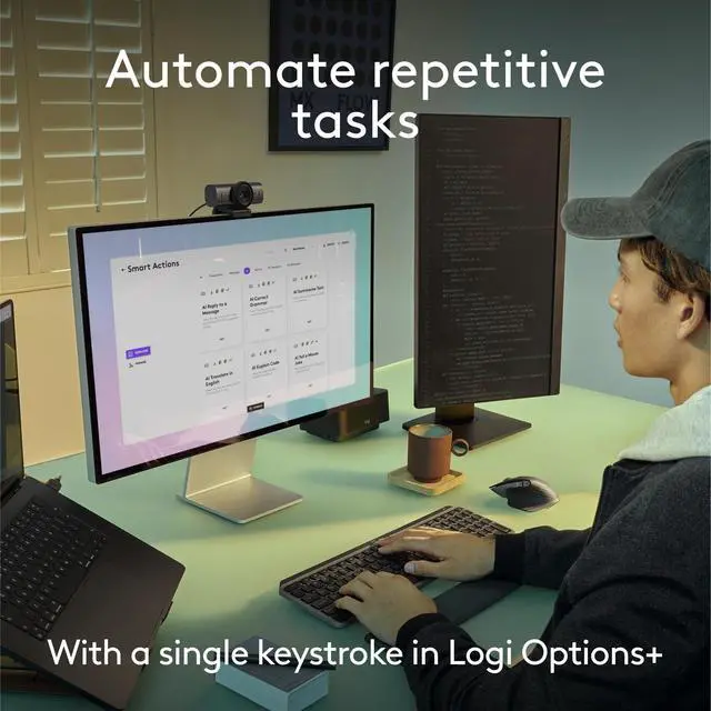 Alt view image 4 of 7 - MX Keys S Wireless Keyboard for Mac