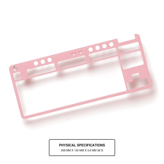 Alt view image 2 of 3 - G715 TOP PLATE-PINK-N/A-N/A-WW-9010-G715 TOP PLATE