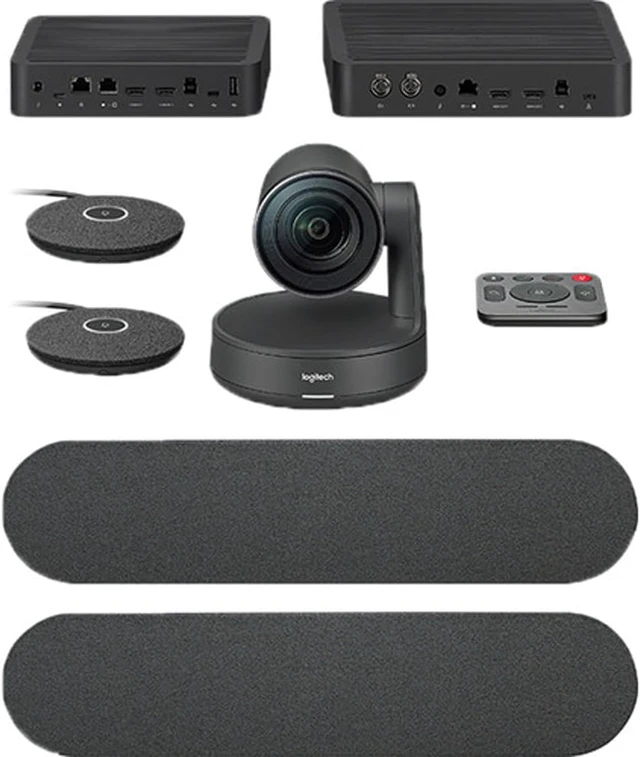 Alt view image 2 of 8 - Logitech 960-001217 Rally HD Video Conference Kit with Remote